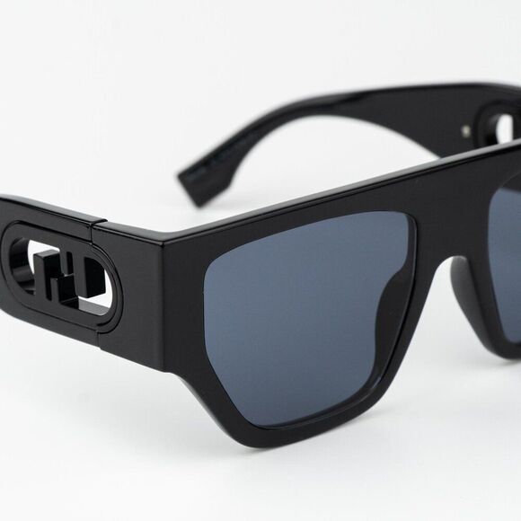 Fendi O\'LOCK Women Sunglasses Geometric Black Blue FE40108U 01V BRAND NEW main image 11